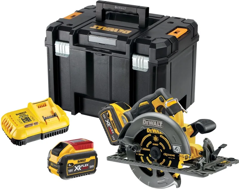 DCS579X2 Accu Cirkelzaag 190mm 54V XR FlexVolt 9.0Ah in TSTAK by DEWALT – product image