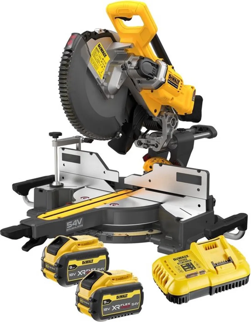 DCS781X2 Accu Afkort-/Verstekzaag 305mm 54V XR FlexVolt 9.0Ah van DEWALT – productafbeelding