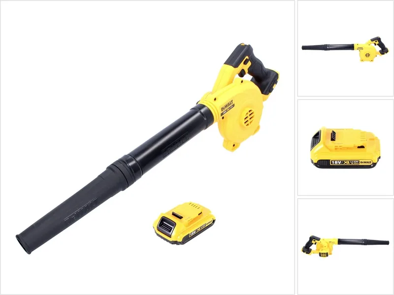 DCV 100 N accubladblazer / bladblazer 18 V + 1x accu 2.0 Ah - zonder lader de DEWALT – image du produit