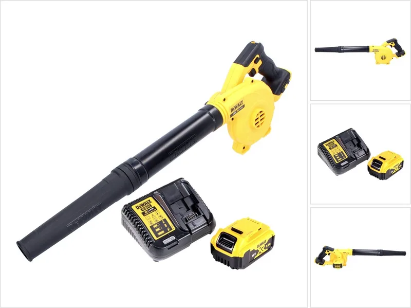 DCV 100 P1 accubladblazer / bladblazer 18 V + 1x accu 5.0 Ah + lader fra DEWALT – produktbillede