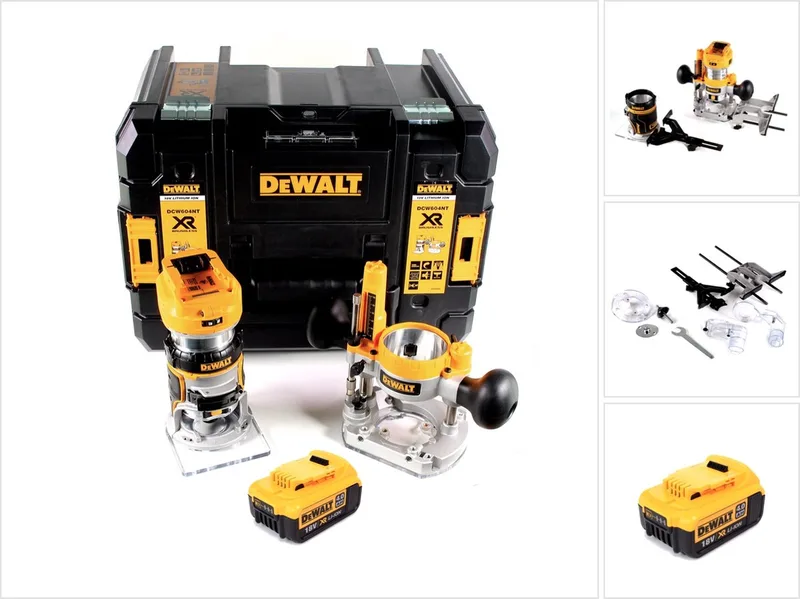 DCW 604 NT accu combifrees 18V 55mm + 1x accu 4.0 Ah in TSTAK - zonder lader von DEWALT – Produktbild