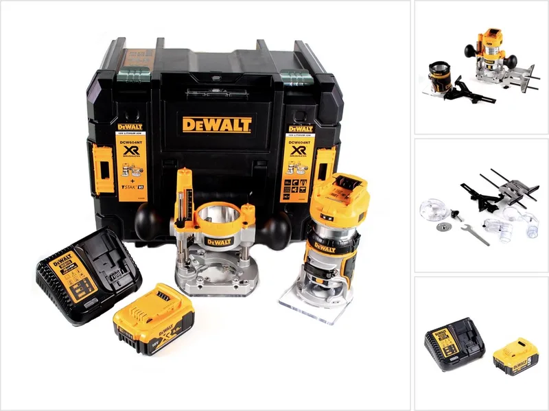 DCW 604 P1 accu combifrees 18V 55mm + 1x accu 5.0Ah + lader + TSTAK de DEWALT – image du produit