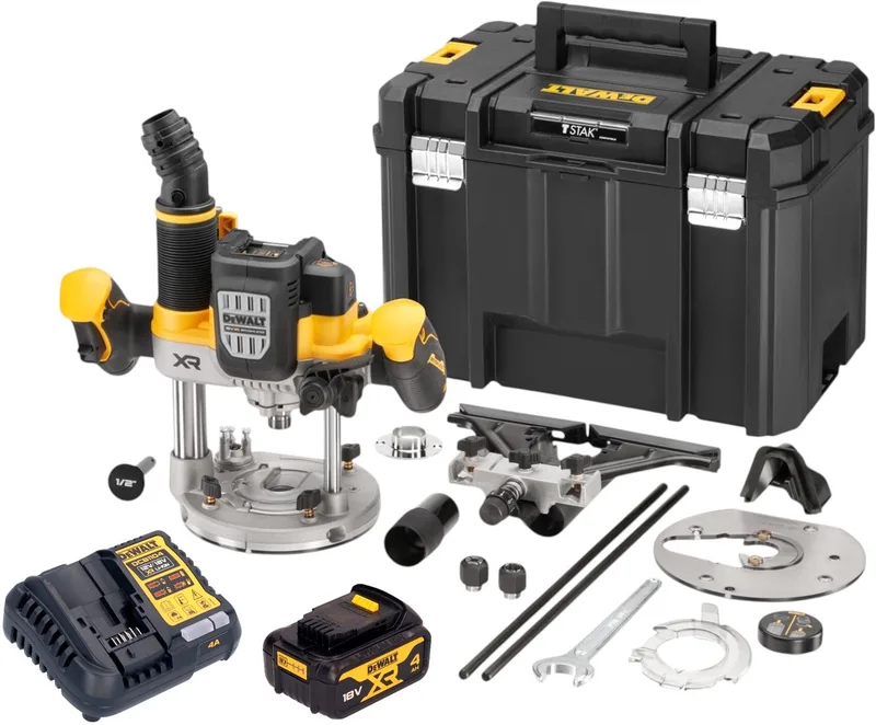 DCW 620 M1T accufrees 18 V 12 mm borstelloos + 1x accu 4.0 Ah + lader + TSTAK de DEWALT – image du produit