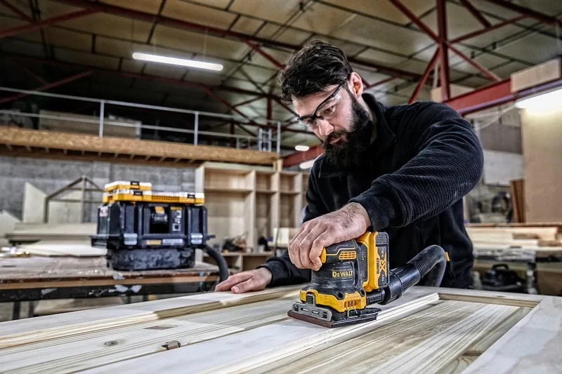 DCW200N Accu vlakschuurmachine 18V XR Basic Body van DEWALT – productafbeelding