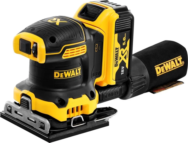 DCW200P2-QW 18V XR Brushless 1/4 vel Vlakschuurmachine de DEWALT – image du produit