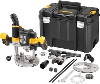 DCW620NT Accu bovenfrees 18V XR Basic Body in TSTAK by DEWALT, Yellow, Black – product image 1 of 6