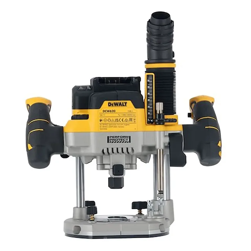 DCW620NT Accu bovenfrees 18V XR Basic Body in TSTAK by DEWALT, Yellow, Black – product image 5 of 6