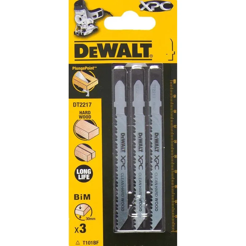 Decoupeerzaagblad voor Hardhout (3 stuks) - T 101 BF - DT2217 de DEWALT – image du produit