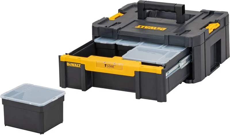 Dewa Tstak III Gereedschapskoffer by DEWALT, Yellow, Black – product image
