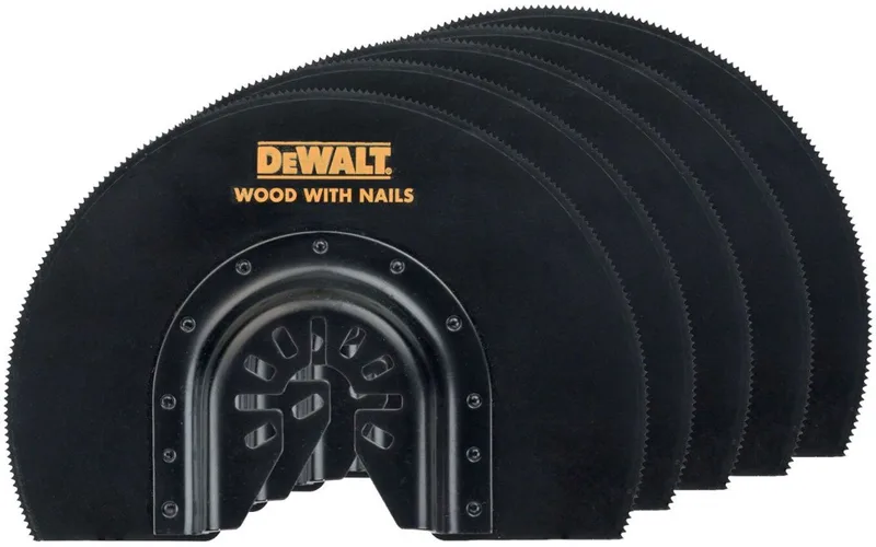 DeWALT 102mm Segmentzaagblad gebogen (5 stuks) - DT20729 van DEWALT – productafbeelding
