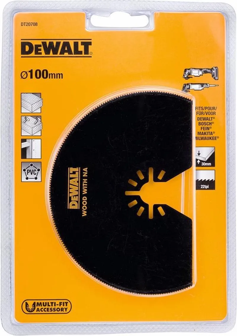 DeWALT 102mm Segmentzaagblad vlak - DT20708 de DEWALT – image du produit