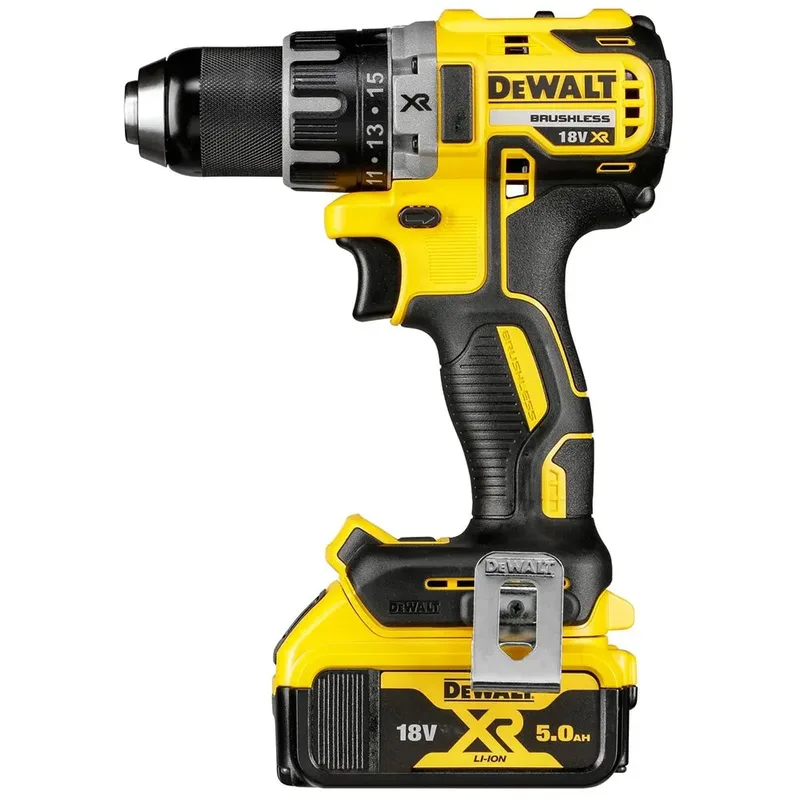 Dewalt 18V XR Brushless Compacte Boor-Schroefmachine - 2 x 5Ah von DEWALT – Produktbild 1 von 3