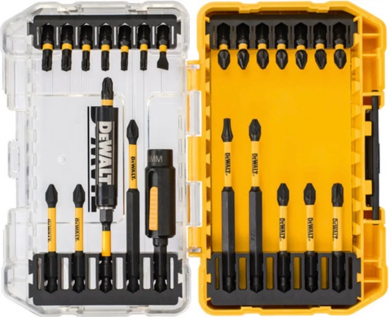 DeWALT 25-delig FLEXTORQ Schroefbitset in TOUGH CASE - DT70730T van DEWALT – productafbeelding
