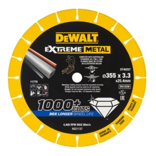 Diamanttrennscheibe 355x3.3mm von DEWALT – Produktbild