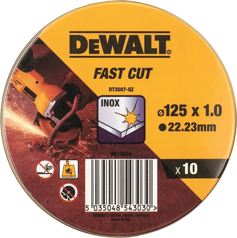 Disque à Tronçonner Pour Métal Acier Dt3507-qz de DEWALT – image du produit