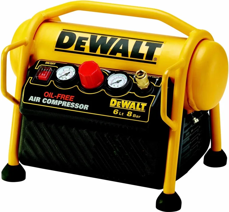 DPC6MRC-QS 6L Compressor by DEWALT, Yellow – product image