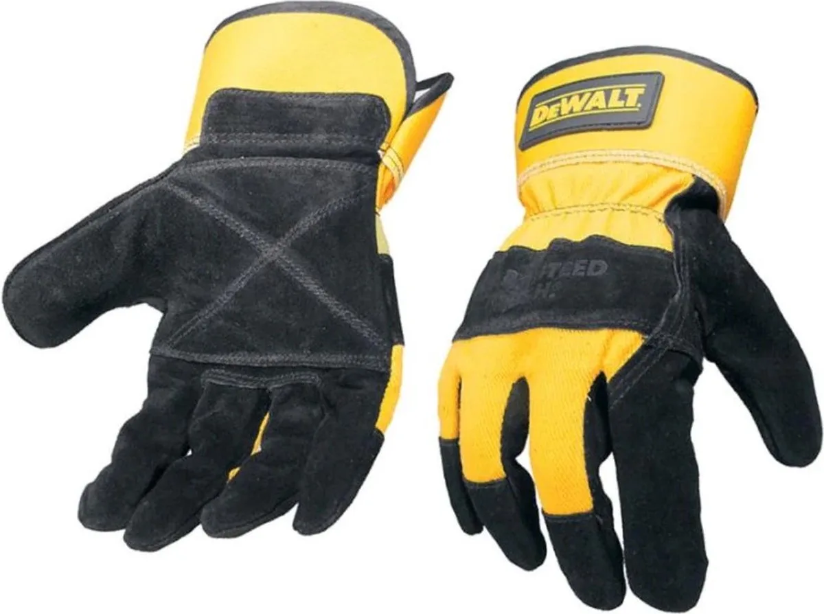 DPG41L-EU Rigger werkhandschoen van DEWALT, Zwart, L – productafbeelding