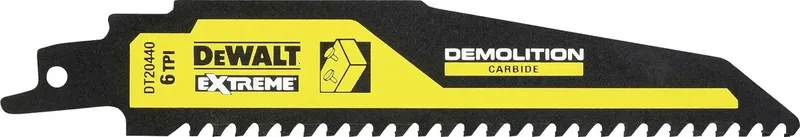 DT20440-QZ Carbide Saebelsaegeblatt Holz 152mm Sägeblatt-Länge 152 mm 1 St. von DEWALT – Produktbild
