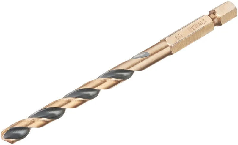 DT20608 EXTREME™ Impact Black&Gold Metaalboor 6x101,5mm von DEWALT – Produktbild