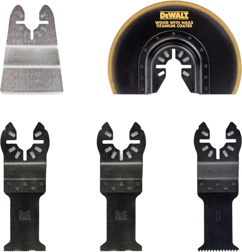 DT20715 Multitool Accessoireset 5-delig in Toughcase by DEWALT – product image