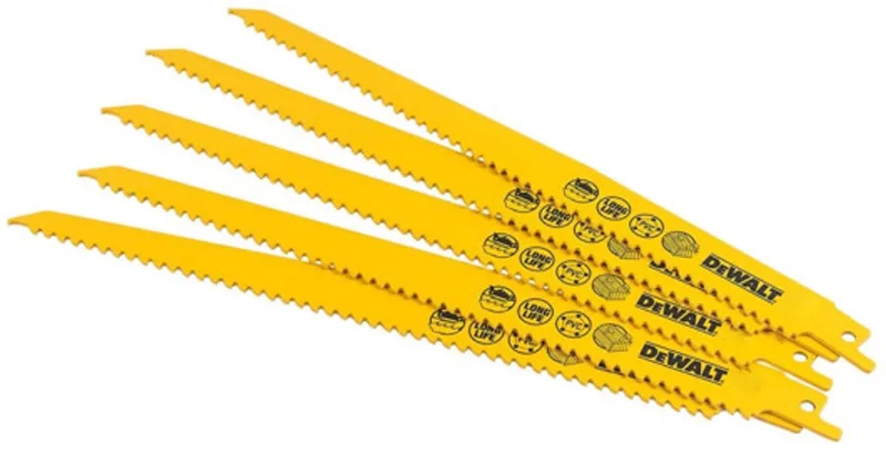 DT2363-QZ Serie - Reciprozaagblad - 228mm - HCS - 6 TPI von DEWALT – Produktbild
