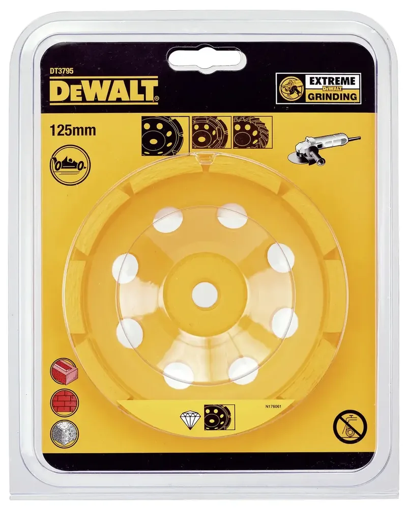 DT3795-QZ Disque à embout diamanté 125 mm DT3795-QZ 1 pc(s) de DEWALT – image du produit 2 sur 2