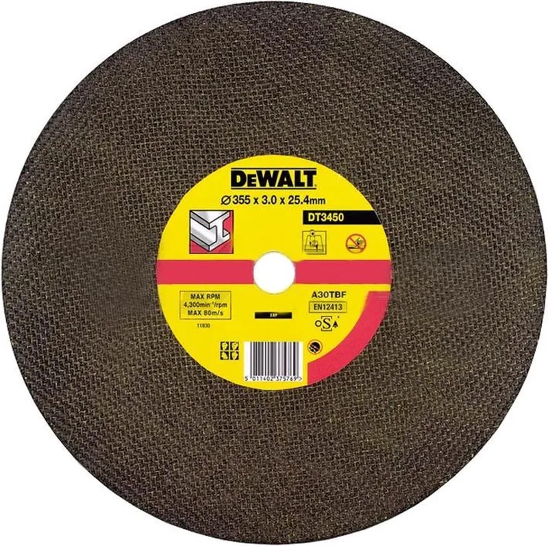DT42800 , DT3450 Doorslijpschijf 355mm de DEWALT – image du produit