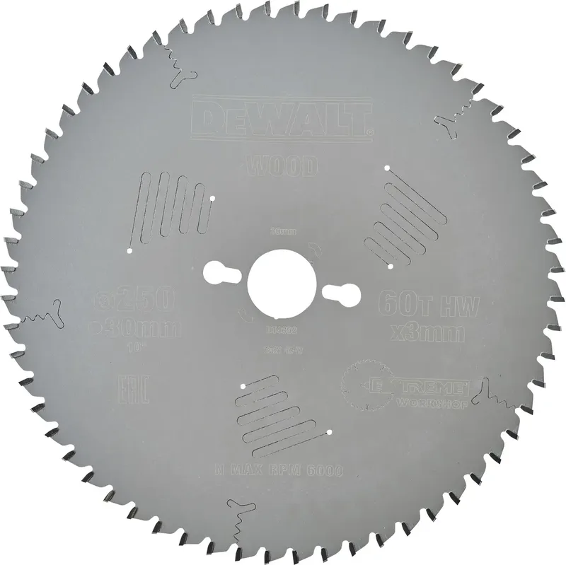 DT4352-QZ DT4352-QZ Lame de scie circulaire 250 x 30 x 2.2 mm 1 pc(s) de DEWALT – image du produit