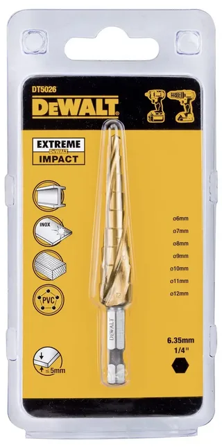 DT5026-QZ DT5026-QZ Stufenbohrer 1 St. von DEWALT – Produktbild 3 von 3