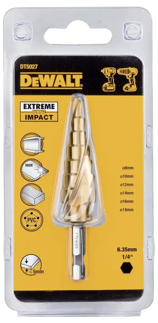 DT5027-QZ Stufenbohrer 1 St. de DEWALT – image du produit 3 sur 3