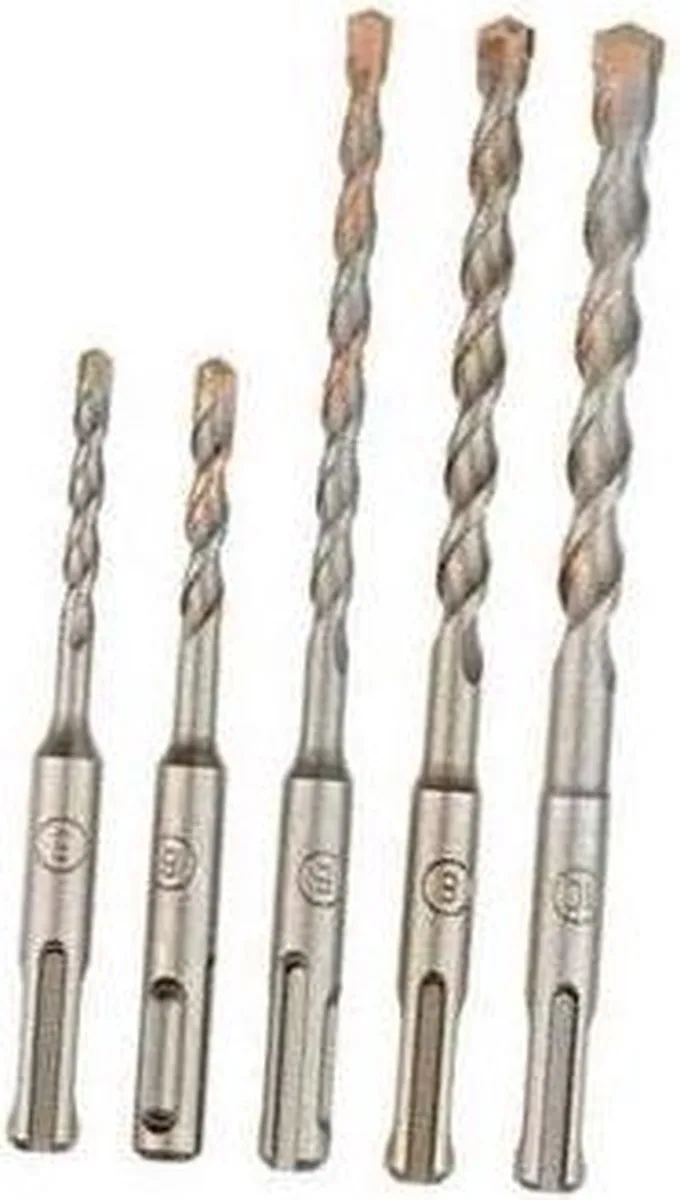 DT60301 5-Delige SDS-Plus borenset in Plastic tube - 5 - 10mm de DEWALT – image du produit