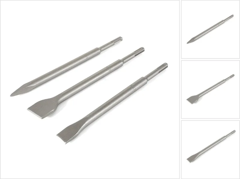 DT60330-QZ - SDS-Plus Beitelset - 3 Stuks - Versterkte Staal - Precizie en Duurzaamheid van DEWALT – productafbeelding