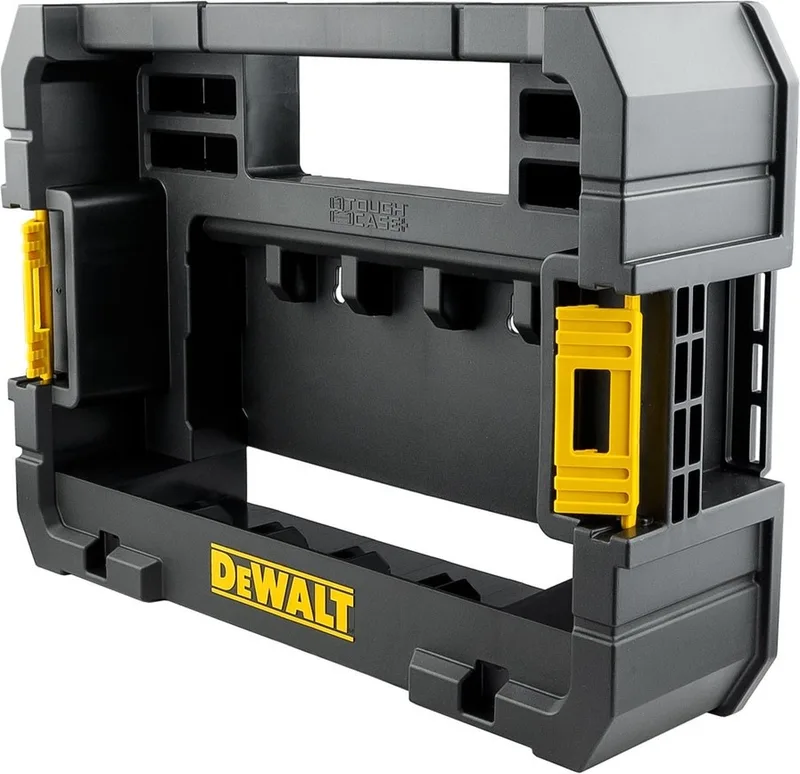 DT70716 TSTAK Accessoire Opbergmodule voor (Mini) Tough Case von DEWALT, Schwarz, Gelb – Produktbild