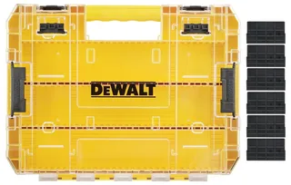 DT70839-QZ Boîte à outils vide jaune de DEWALT – image du produit 2 sur 2