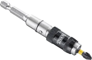 DT7505-QZ - Magnetische Bit Houder - 87mm - Glooiend Hoofd ontwerp by DEWALT, Yellow – product image 1 of 2