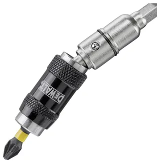 DT7505-QZ - Magnetische Bit Houder - 87mm - Glooiend Hoofd ontwerp by DEWALT, Yellow – product image 2 of 2