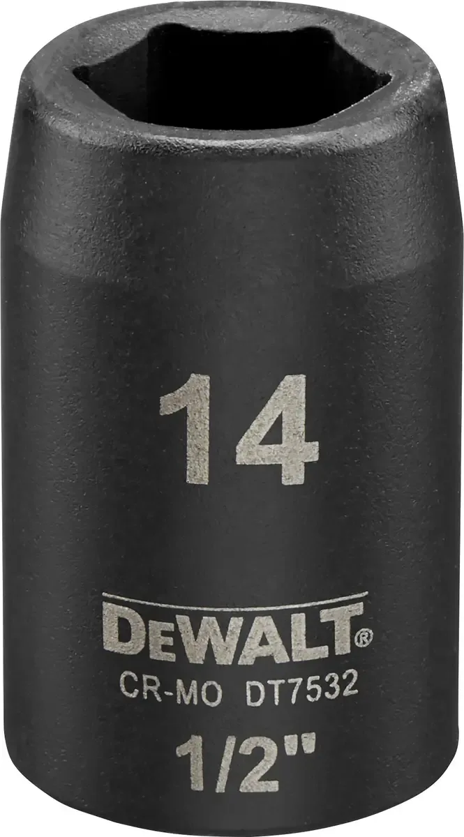 DT7532-QZ Clé à douille 14 mm 1/2 14 mm 1/2 (12.5 mm) de DEWALT – image du produit