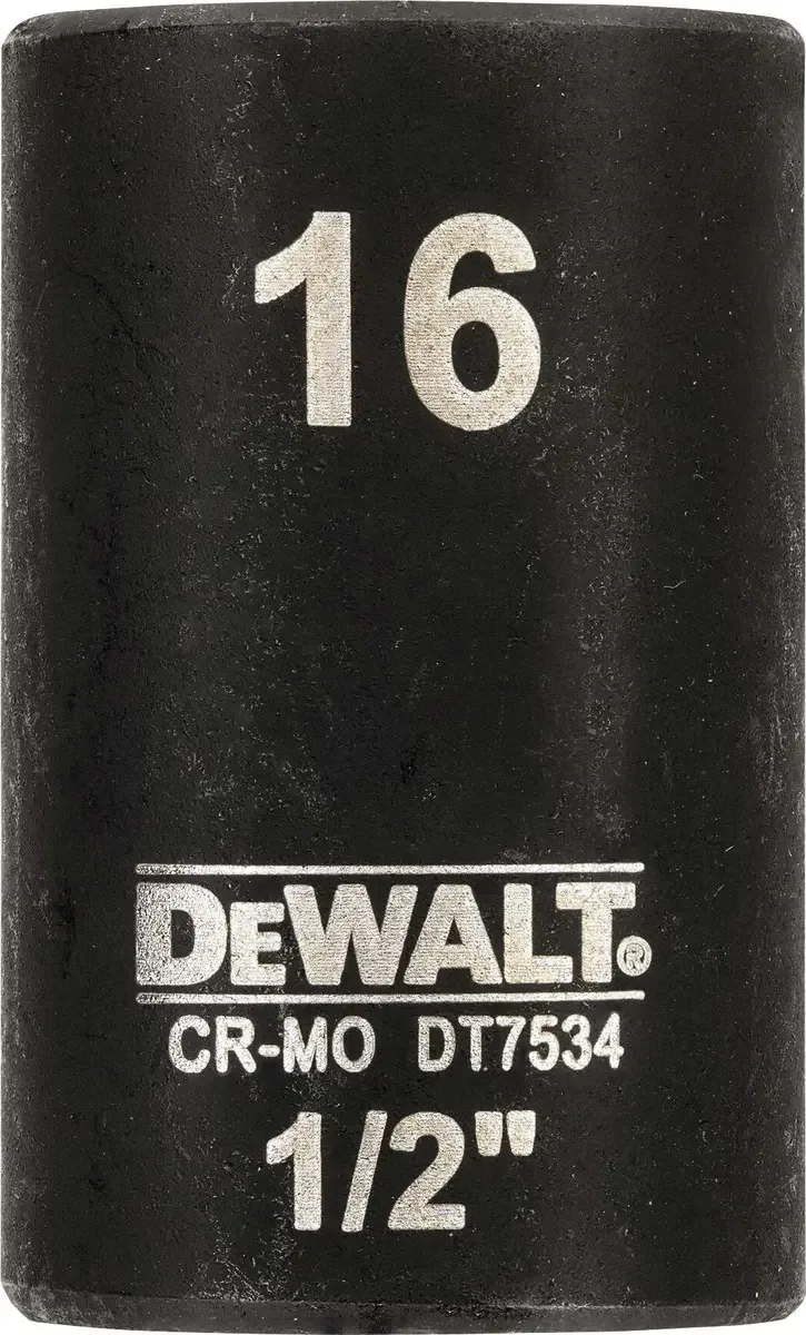 DT7534-QZ Steckschlüssel 16 mm 16 mm 1/2 (12.5 mm) by DEWALT – product image