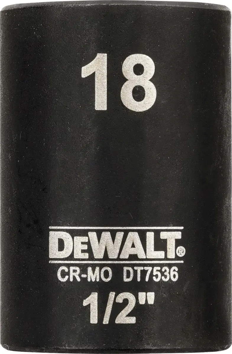 DT7536-QZ DT7536-QZ Clé à douille 18 mm 18 mm de DEWALT – image du produit