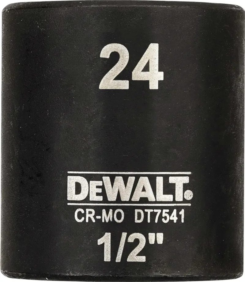 DT7541-QZ DT7541-QZ Steckschlüssel 24 mm 1/2 24 mm 1/2 (12.5 mm) von DEWALT – Produktbild