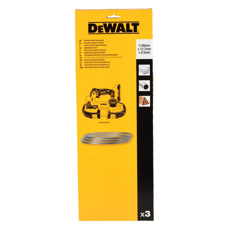 DT8478 Lintzaagblad 1140 x 1,8/1,4 mm 18TPI [DCS374] - 3 stuks fra DEWALT – produktbillede