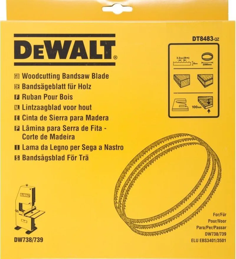 Lame de scie à ruban 2095 x 6 1 pc(s) de DEWALT – image du produit