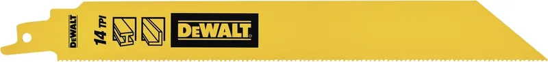 DT90387-QZ Lame de scie à métaux BIM 1Z 228mm Longueur lame de scie 228 mm 5 pc(s) de DEWALT – image du produit