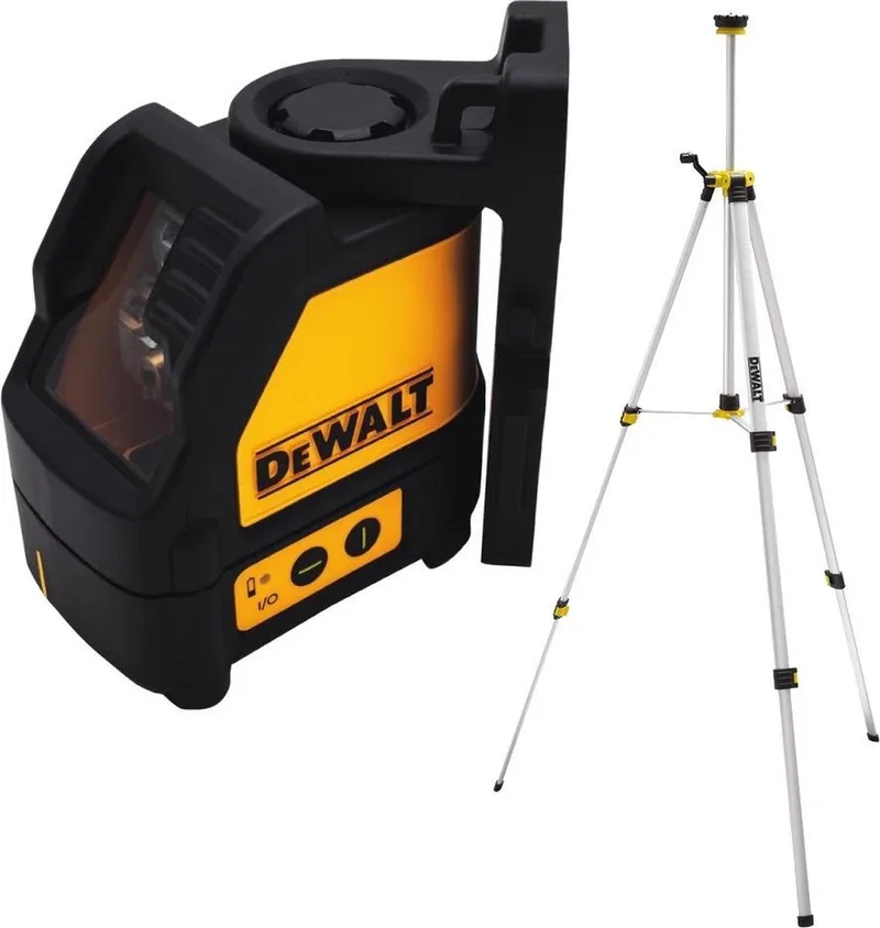 DW088CGTRI Kruislijnlaser met statief - 2 lijnen - 15m - Groen de DEWALT – image du produit