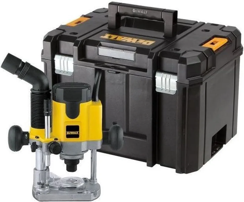 DW622KT Bovenfrees in TSTAK - 1400W van DEWALT, Geel – productafbeelding
