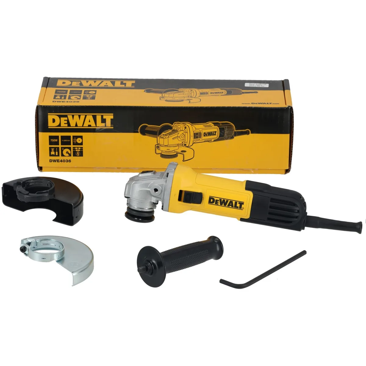 DWE4036 Haakse Slijper 115 mm by DEWALT – product image