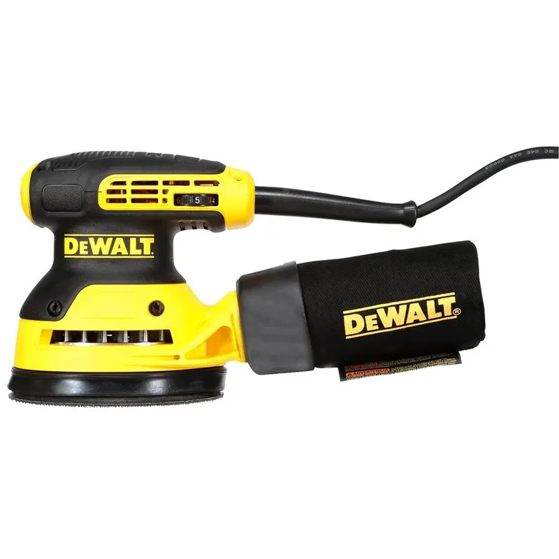 DWE6423-QS280W Excentrische Schuurmachine- 280 W - Ø 125 mm schuuroppervlak van DEWALT – productafbeelding 2 van 3