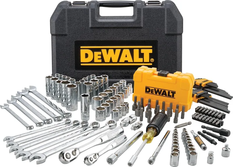 DWMT73802-1 - Gereedschapset - 142 Stuks - DirectTorque™ - Metalen Koffer de DEWALT, Jaune – image du produit