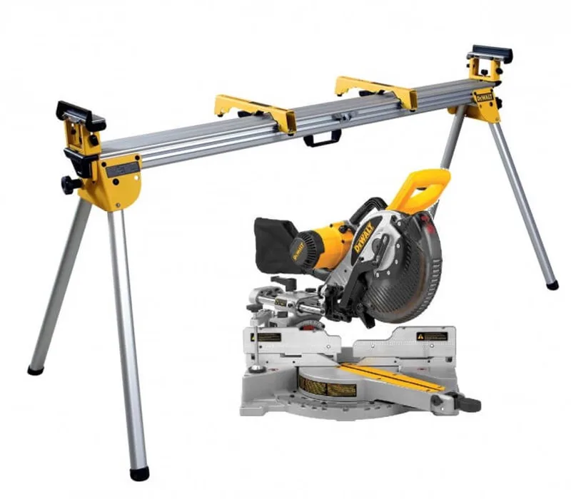Paneelsägen-Set DWS780KIT + Untergestell DE7023, Kapp- und Gehrungssäge von DEWALT – Produktbild