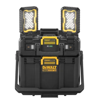 DWST08061-1 ToughSystem 2.0 Gereedschapskoffer en lamp 18V XR van DEWALT, Geel – productafbeelding 2 van 6